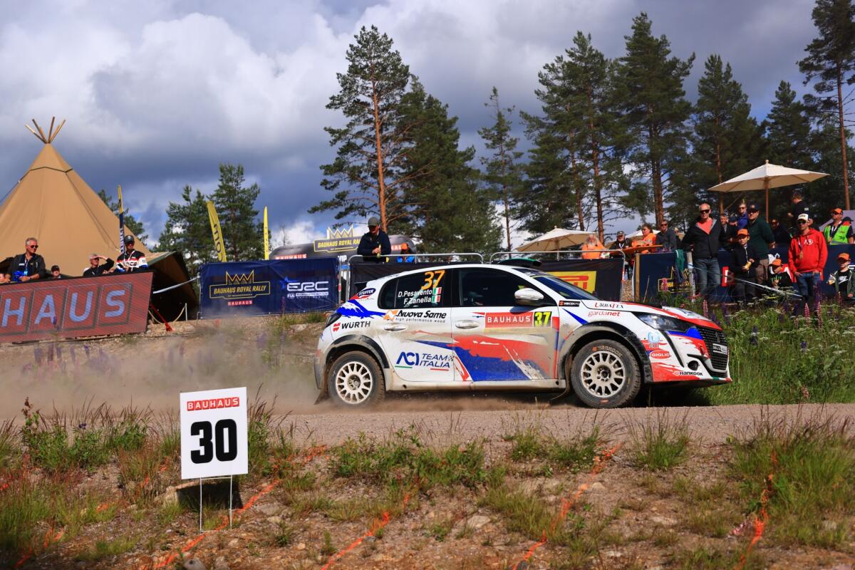 ERC: Pesavento e Zanin con ACI Team Italia nel Delfi Rally Estonia - 