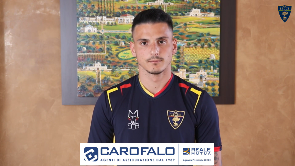 Immagine in evidenza: Filippo Falco - crediti foto: canale ufficiale YouTube Lecce Calcio (frame da video)