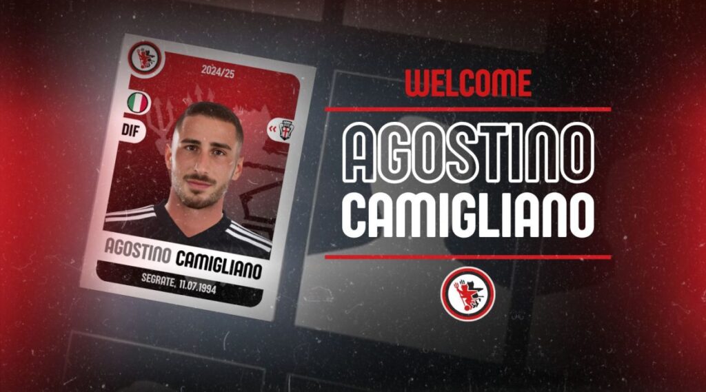 Immagine in evidenza: Agostino Camigliano - crediti foto: sito ufficiale Calcio Foggia 1920