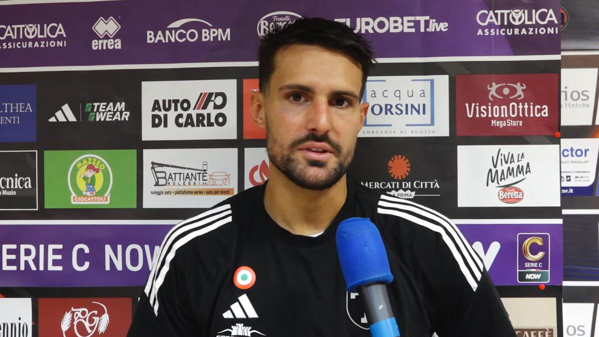 Lescano: "Il Foggia mi voleva. Ora penso solo al Trapani" - Immagine in evidenza: Facundo Lescano - crediti foto: canale ufficiale YouTube FC Trapani 1905 (frame da video)