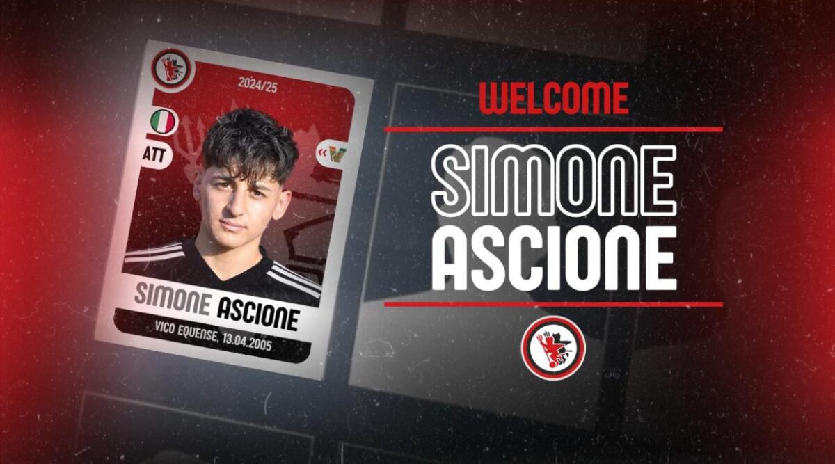 Calciomercato Foggia, UFFICIALE: ecco Ascione - Immagine in evidenza: Simone Ascione - crediti foto: sito ufficiale Calcio Foggia 1920