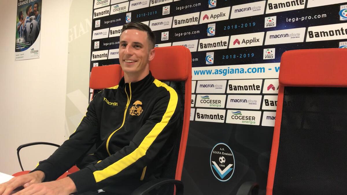 Foggia, caccia al bomber: il nome in voga è quello di Magrassi - Immagine in evidenza: Andrea Magrassi - crediti foto: canale ufficiale YouTube Ravenna Football Club (frame da video)