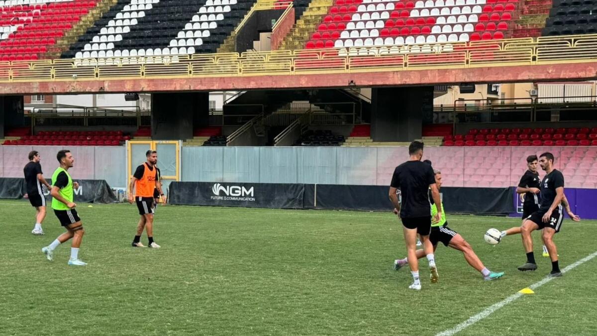 Foggia, si lavora in vista dell'Altamura: il programma - Immagine in evidenza: ripresa allenamenti del Foggia dopo il Trapani - crediti foto: pagina ufficiale Facebook Calcio Foggia 1920
