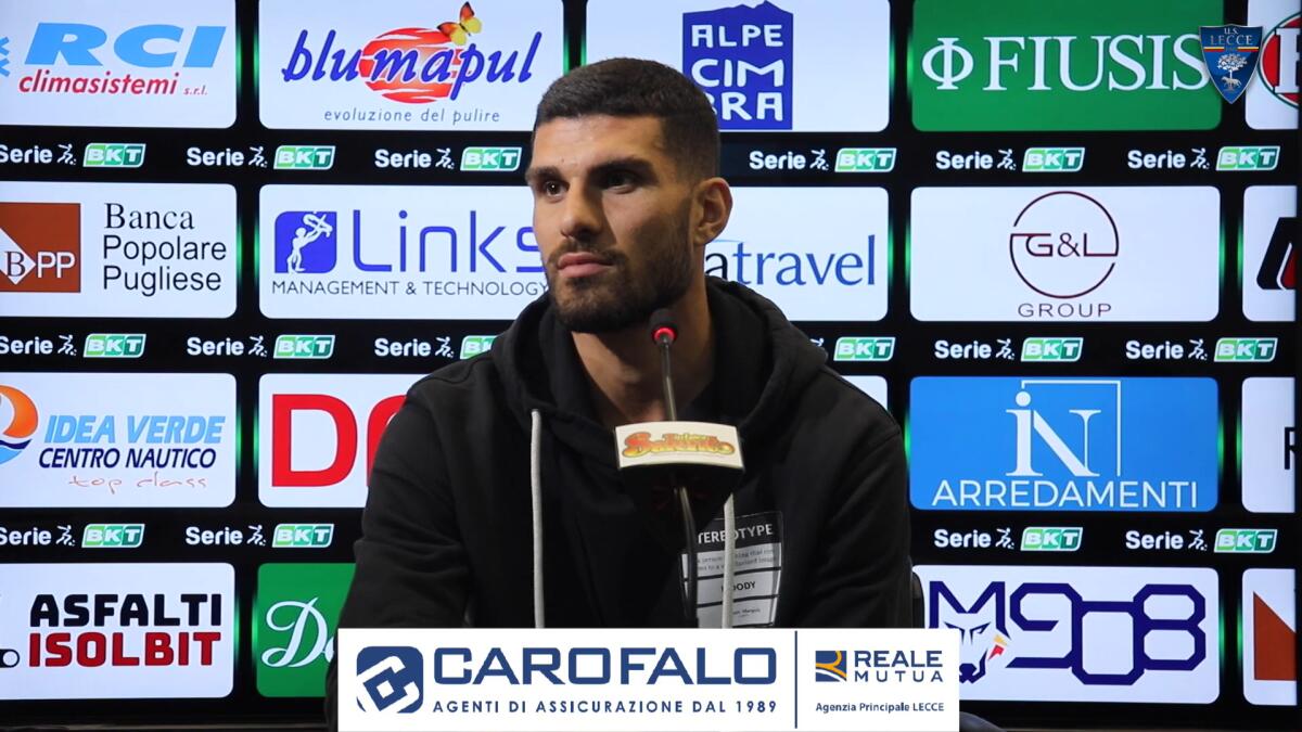 Foggia, sarà Gargiulo l'ultimo tassello. La scheda - Immagine in evidenza: Mario Gargiulo - crediti foto: canale ufficiale YouTube U.S. Lecce (frame da video)