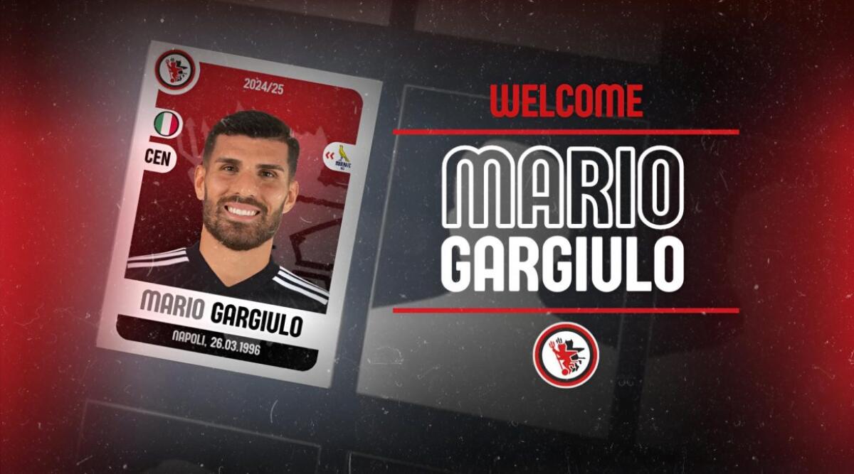 Foggia, UFFICIALE: arriva Mario Gargiulo, ecco chi è - Immagine in evidenza: Mario Gargiulo - crediti foto: sito ufficiale Calcio Foggia 1920