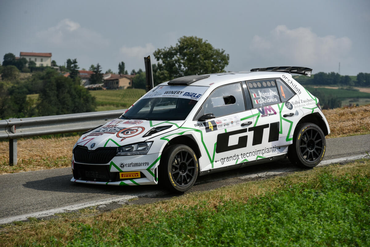Ronzano - Andreis vincono il Rally Colli del Monferrato - 