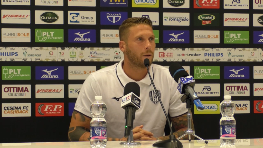 Immagine in evidenza: Salvatore Caturano - crediti foto: canale ufficiale YouTube Cesena Calcio (frame da video)
