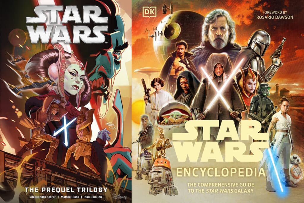 Graphic novel della trilogia prequel e nuova guida