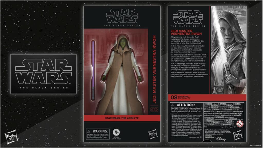L'action figure di Vernestra Rwoh
