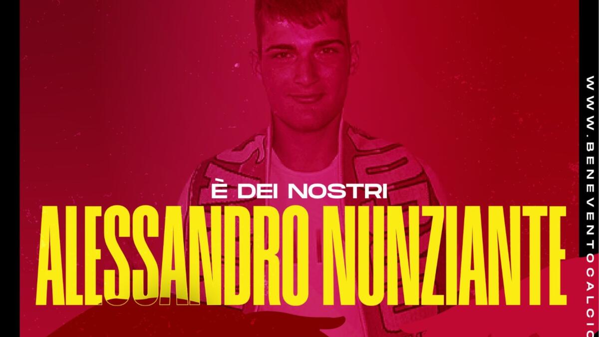 Benevento, Nunziante: "Rigore parato? Qualche mio amico a Foggia..." - Immagine in evidenza: Alessandro Nunziante - crediti foto: pagina ufficiale Facebook Benevento Calcio