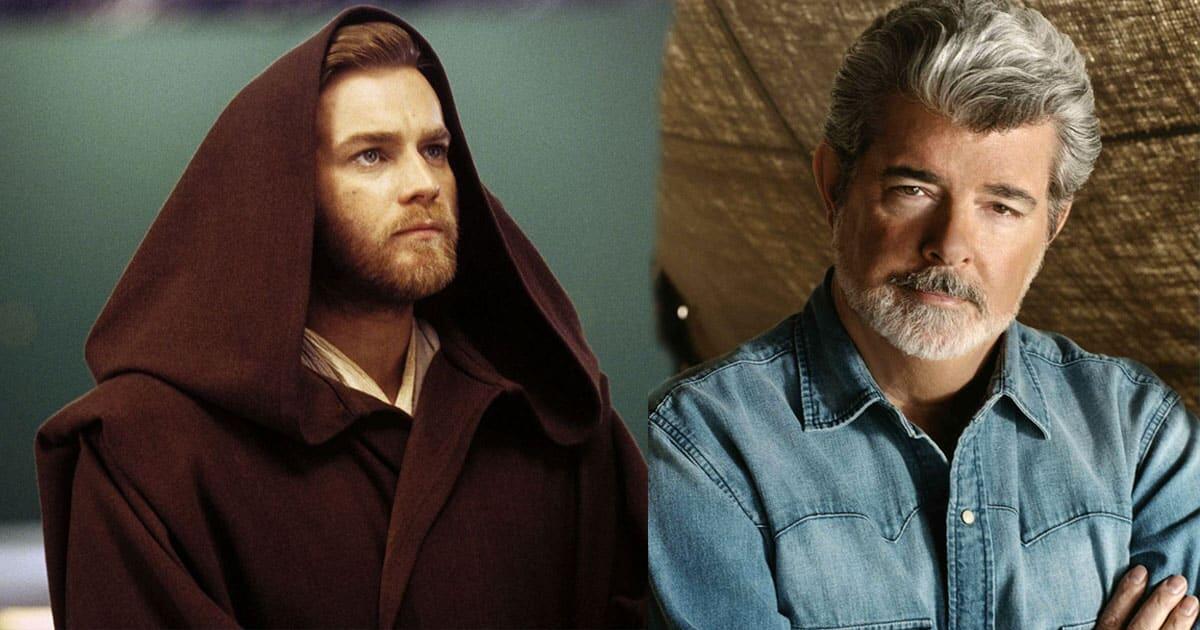 Il pianeta natale di Obi-Wan Kenobi nacque da uno scherzo di George Lucas - George Lucas e Obi-Wan Kenobi (Hitek foto) - www.insolenzadir2d2.it