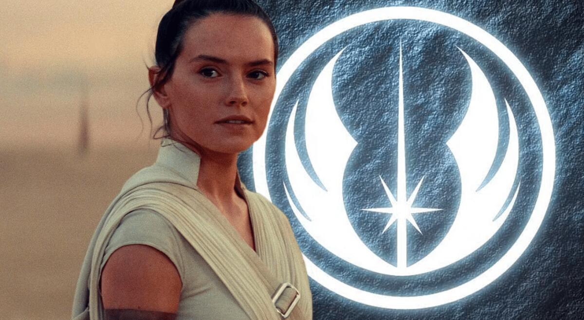 Daisy Ridley parla di cosa l'ha spinta a tornare e dell'accoglienza di Rey in passato - Rey e il simbolo dell'Ordine Jedi.
Da: screenrant