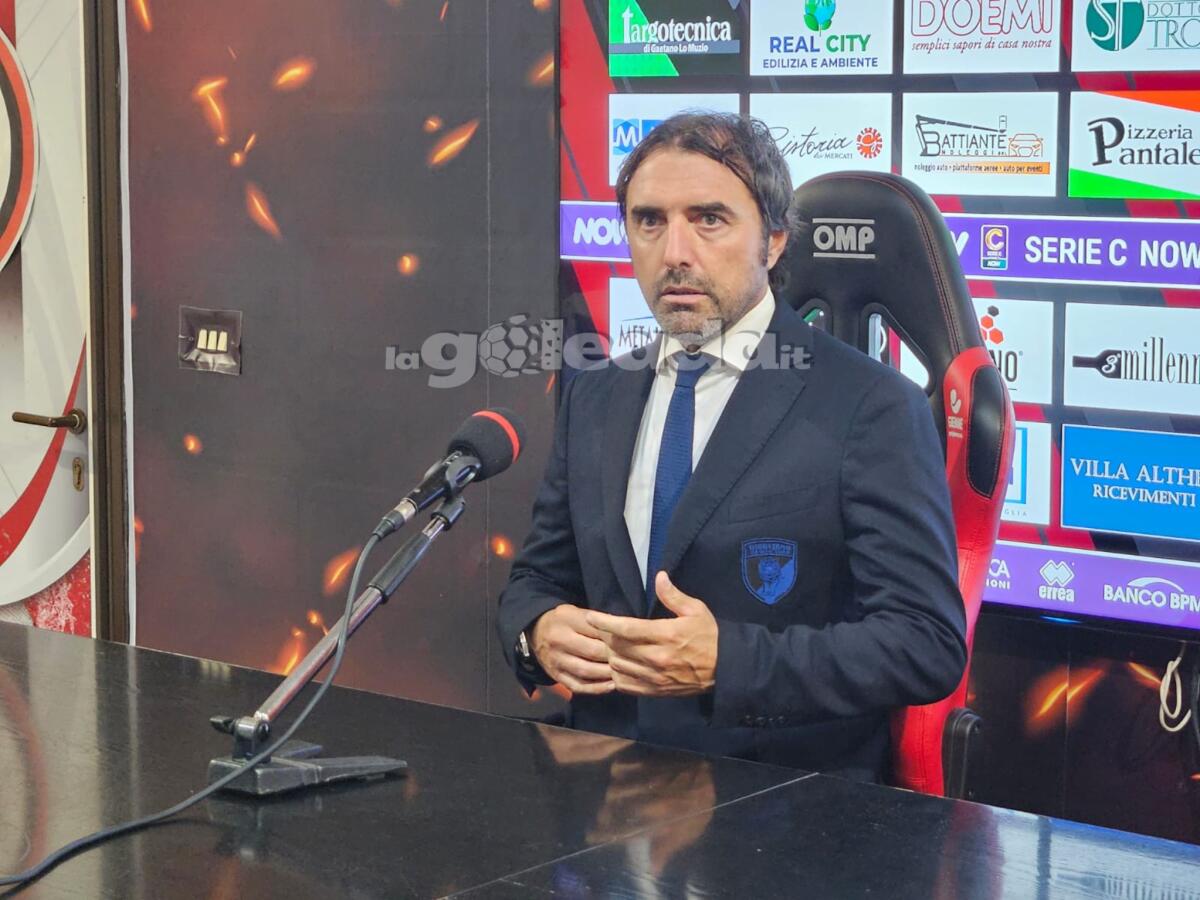 Giugliano, Bertotto: "Orgoglioso dei ragazzi" - Immagine in evidenza: mister Valerio Bertotto - crediti: foto di Mario Mescia/lagoleada.it (RIPRODUZIONE VIETATA)
