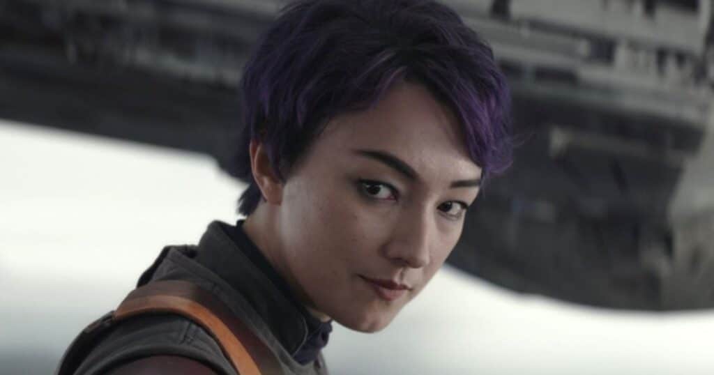Sabine Wren nel finale di Ahsoka