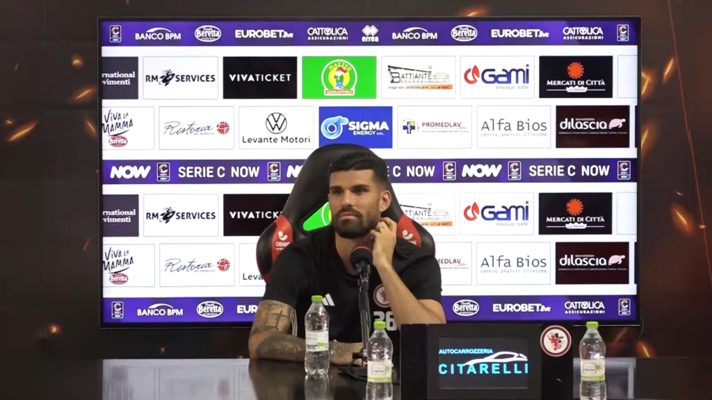 Immagine in evidenza: Mario Gargiulo - crediti foto: canale ufficiale YouTube Calcio Foggia 1920 (frame da video)