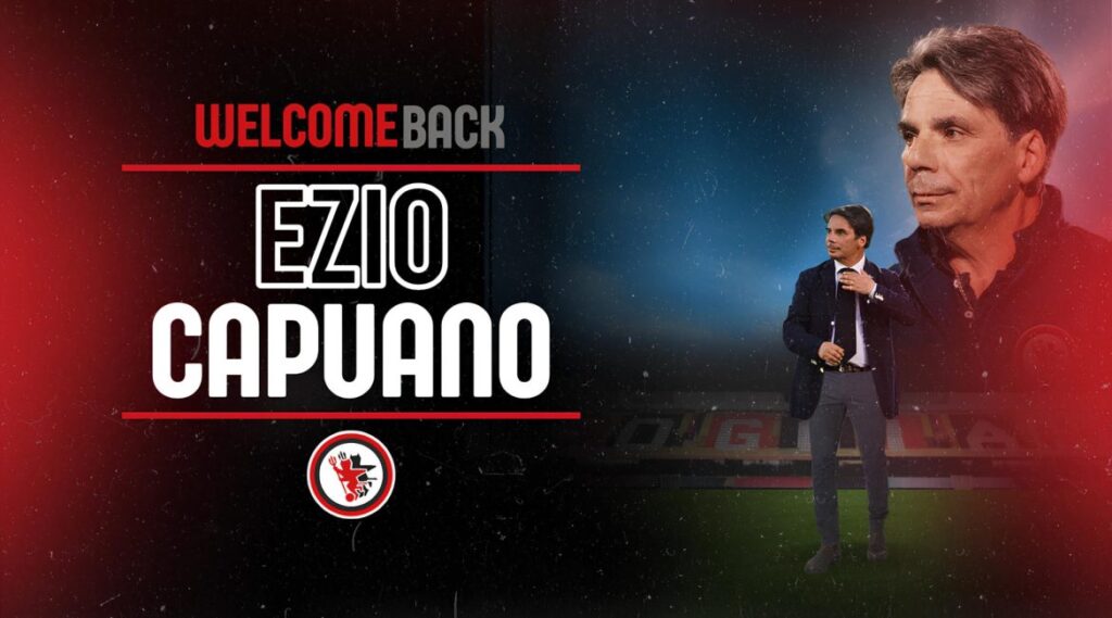 Immagine in evidenza: mister Ezio Capuano nuovo allenatore del Foggia - crediti foto: sito ufficiale Calcio Foggia 1920