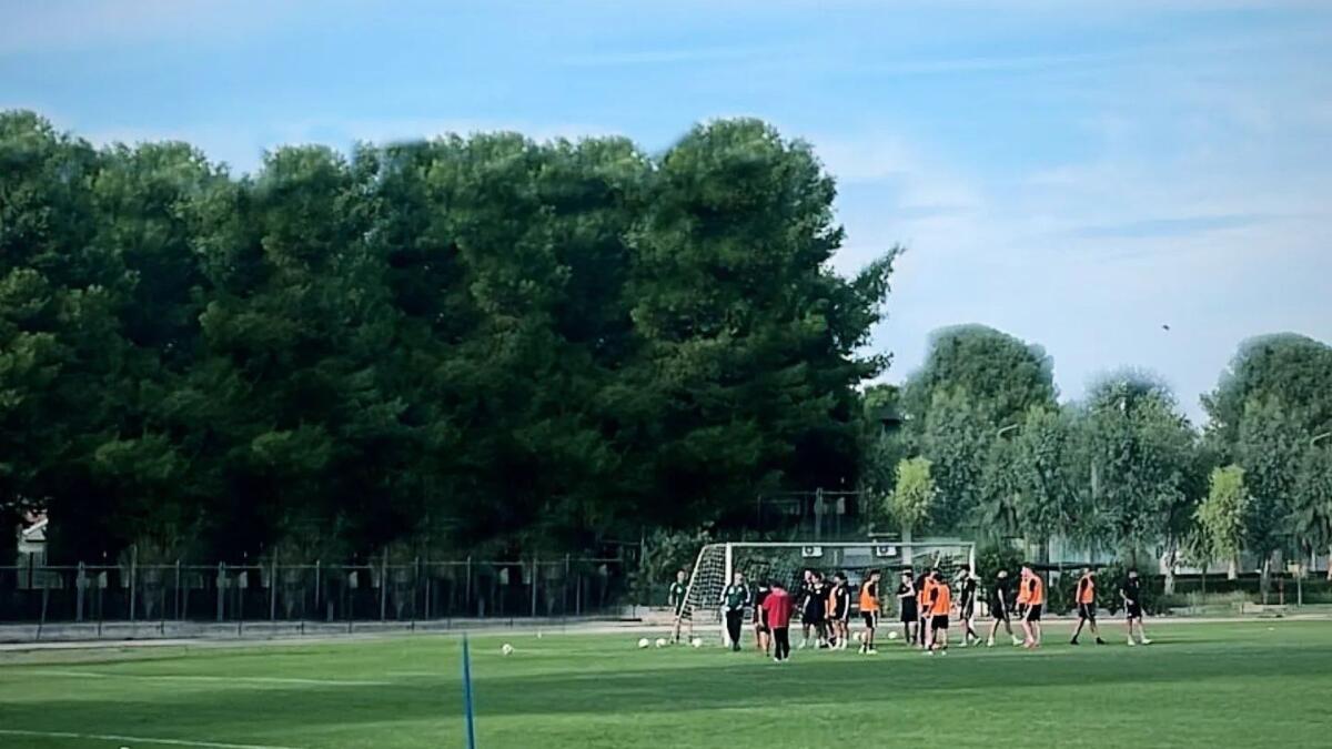Foggia, ecco il campo di Amendola! Svolto primo allenamento - Immagine in evidenza: il nuovo campo di allenamento del Foggia ad Amendola - crediti foto: pagina ufficiale Facebook Calcio Foggia 1920