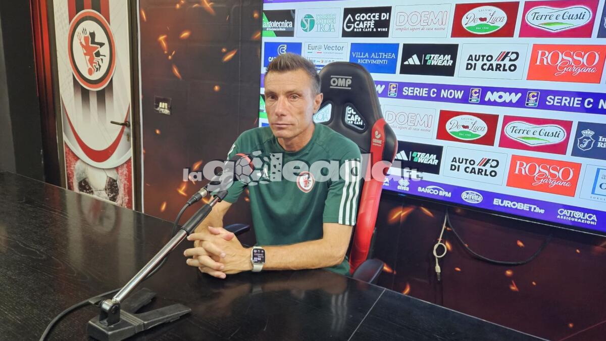 Foggia, UFFICIALE: Brambilla si dimette - Immagine in evidenza: mister Massimo Brambilla - crediti: foto di Mario Mescia/lagoleada.it (RIPRODUZIONE VIETATA)