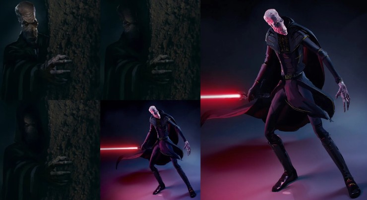 Concept art di Darth Plagueis (Reddit foto) - www.insolenzadir2d2.it