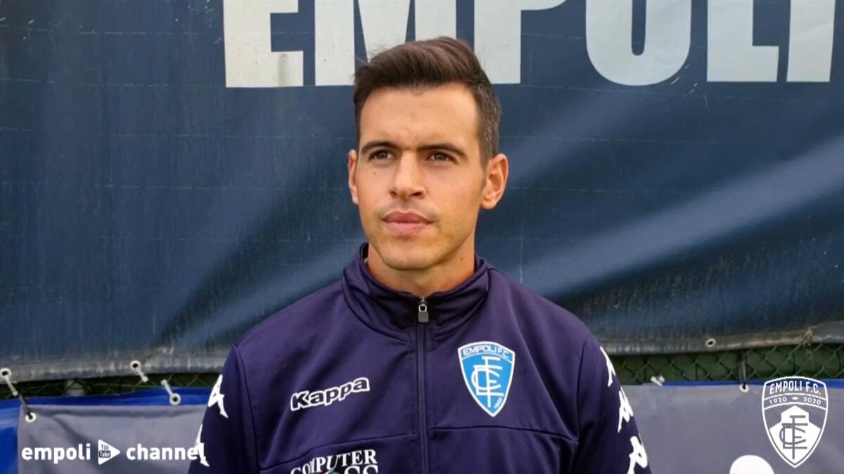 Juventus NG, Spanò: "Creato il doppio delle occasioni del Foggia" - Immagine in evidenza: mister Francesco Spanò - crediti foto: canale ufficiale YouTube Empoli Calcio (frame da video)