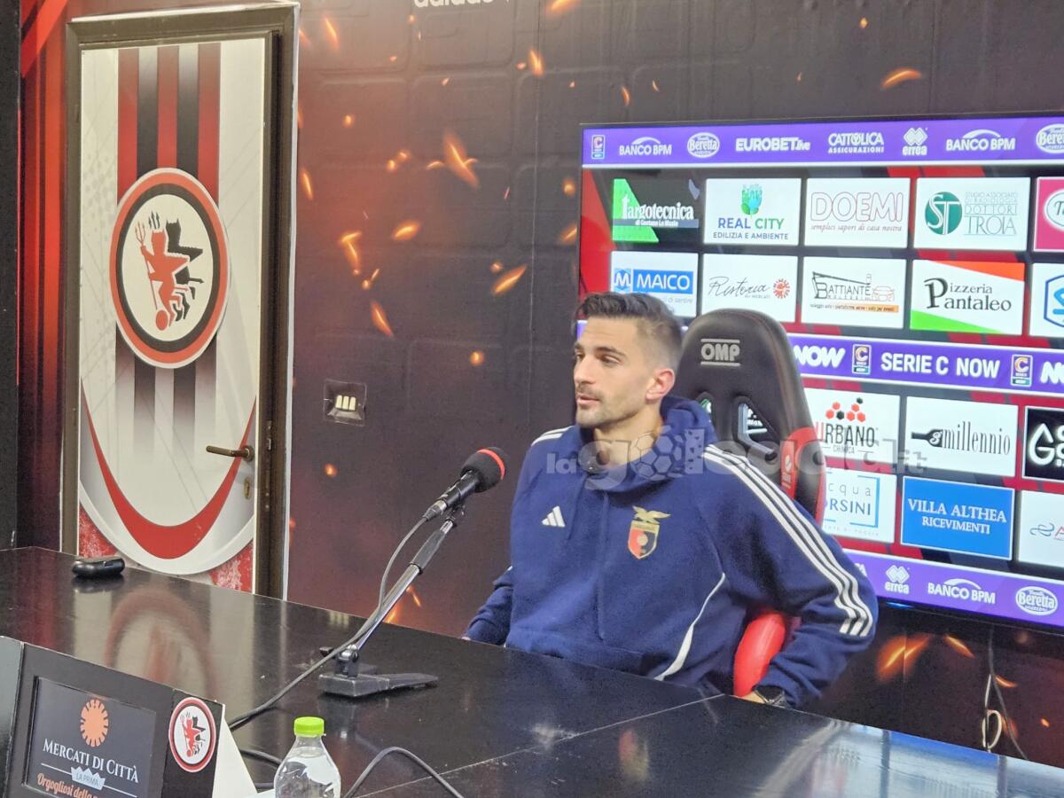 Casertana, Bacchetti: "Tanti pareggi, resta amaro in bocca" - Immagine in evidenza: Loris Bacchetti - crediti: foto di Mario Mescia/lagoleada.it (RIPRODUZIONE VIETATA)