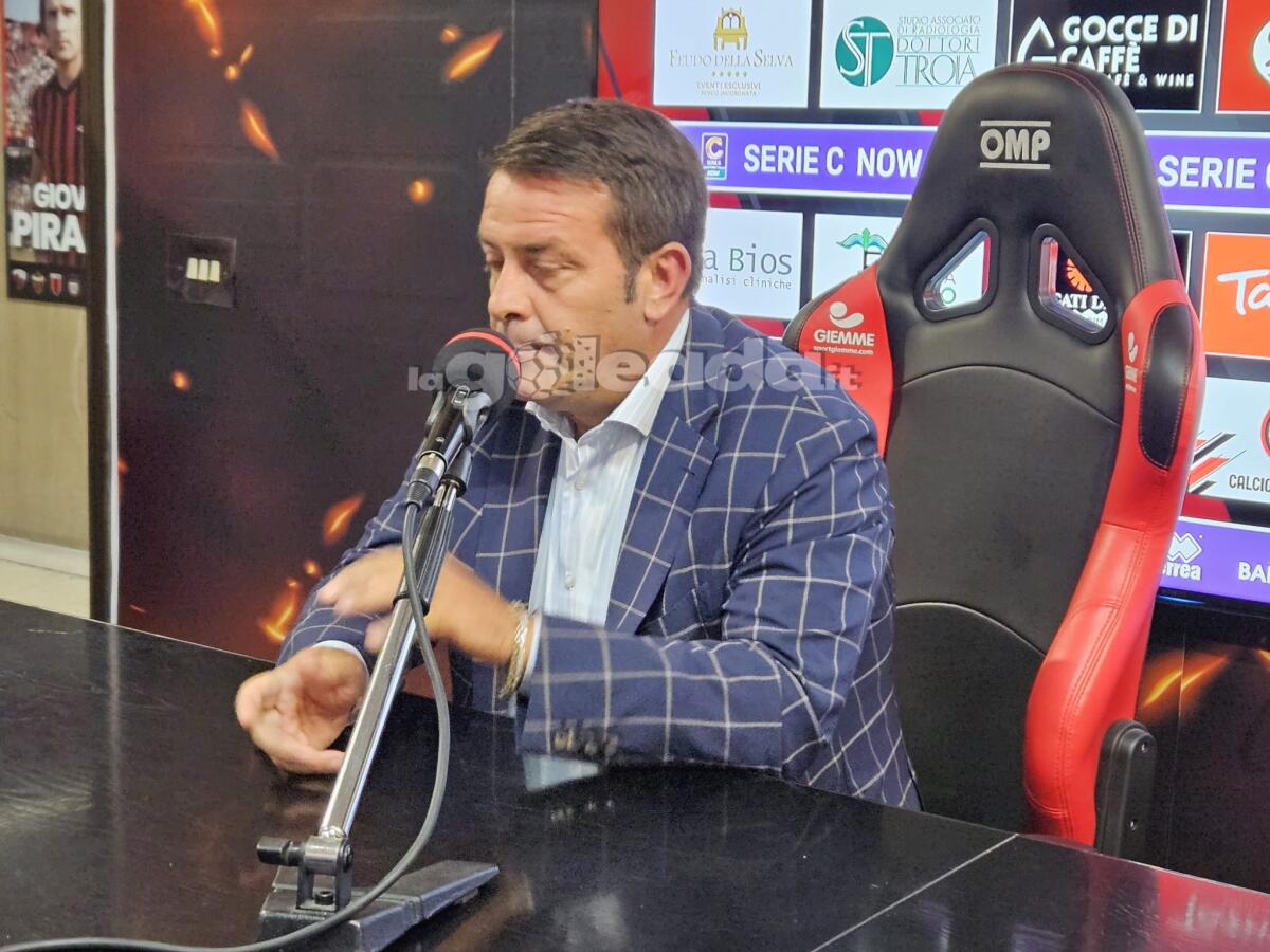 ULTIMORA, il Foggia entra in silenzio stampa - Immagine in evidenza: il patron del Foggia, Nicola Canonico - crediti: foto di Mario Mescia/lagoleada.it (RIPRODUZIONE VIETATA)