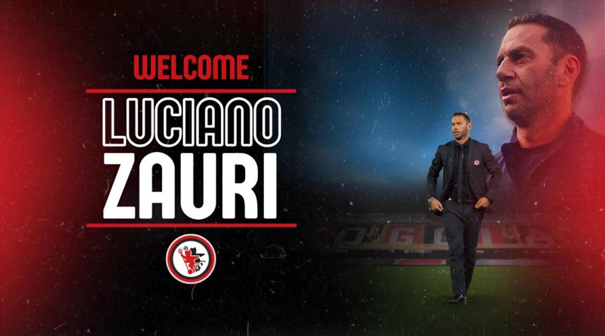 Foggia, UFFICIALE: il nuovo allenatore è Zauri - Immagine in evidenza: Luciano Zauri - crediti foto: sito ufficiale Calcio Foggia 1920