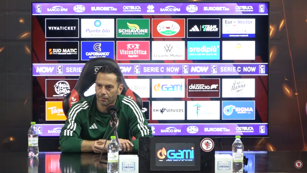 Immagine in evidenza: Luciano Zauri - crediti foto: canale ufficiale YouTube Calcio Foggia 1920 (frame da video)