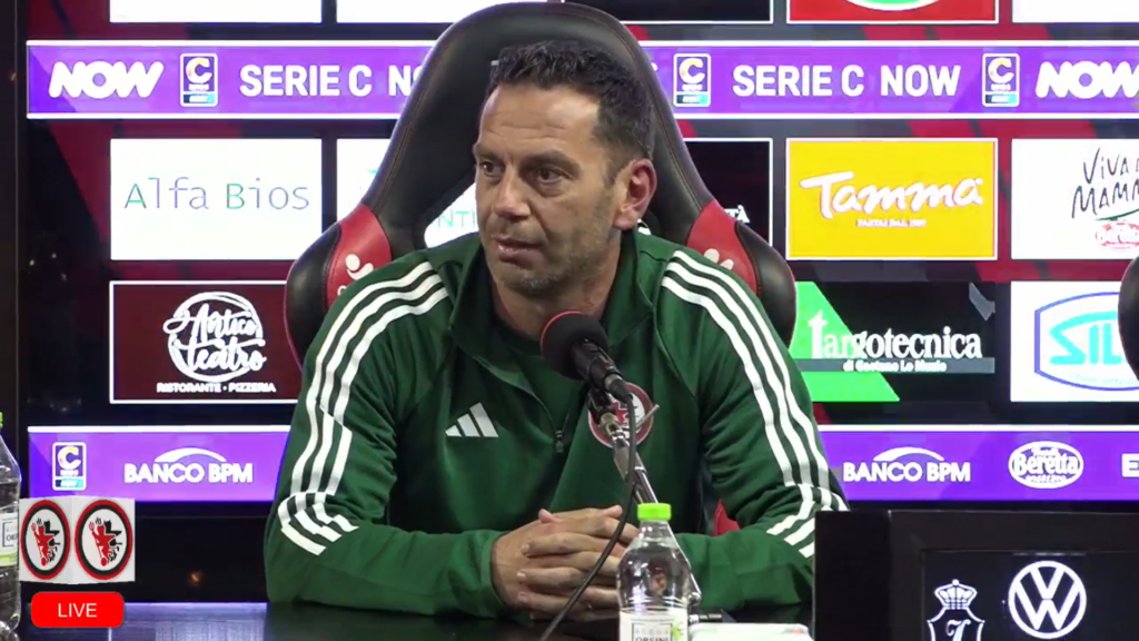 Immagine in evidenza: Luciano Zauri - crediti foto: pagina ufficiale Facebook Calcio Foggia 1920 (frame da video)