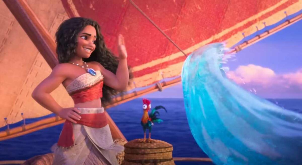 Oceania 2: è boom negli Stati Uniti - Immagine dal trailer di Oceania 2 (Disney IT - youtube foto) - www.notiziesecche.it