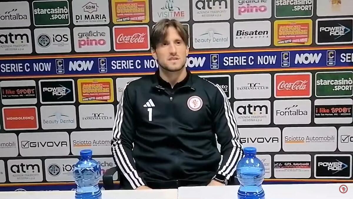 Foggia, Mazzocco: "Dopo il mio gol ci siamo sciolti" - Immagine in evidenza: Davide Mazzocco - crediti foto: canale ufficiale YouTube Calcio Foggia 1920 (frame da video)