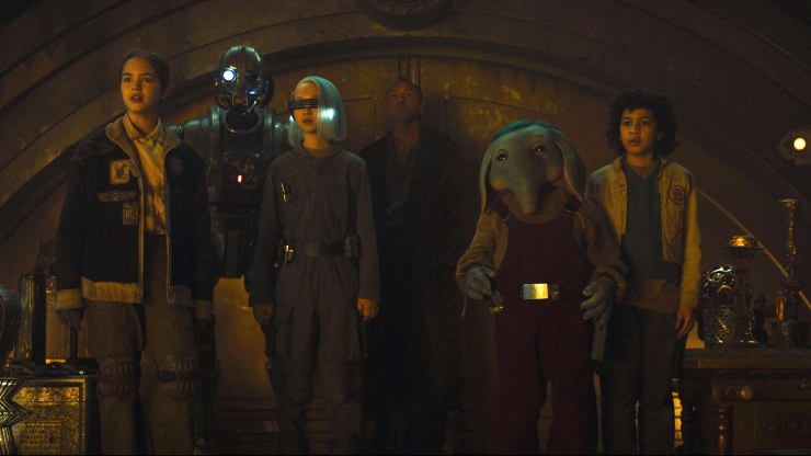 La scoperta del covo di Rennod (Skeleton Crew trailer - youtube screenshot) - www.insolenzadir2d2.it