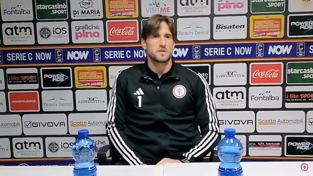 Immagine in evidenza: Davide Mazzocco - crediti foto: canale ufficiale YouTube Calcio Foggia 1920 (frame da video)