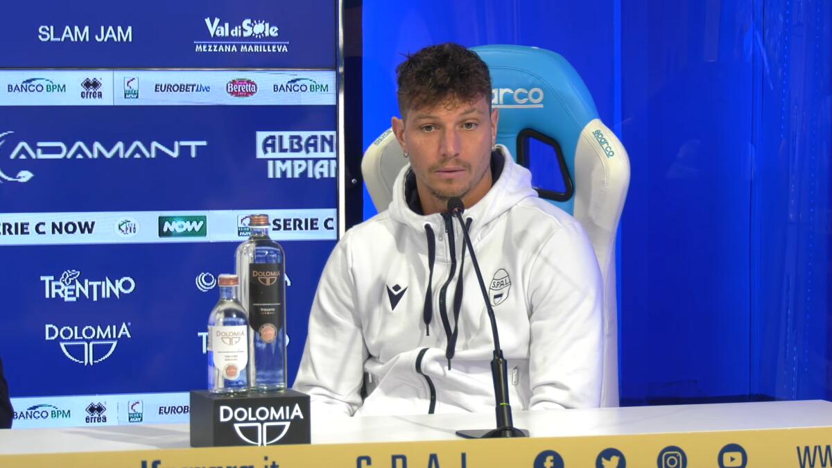 Calciomercato Serie C, le operazioni del 17 Gennaio - Immagine in evidenza: Marcel Buchel - crediti foto: canale ufficiale YouTube SPAL (frame da video)