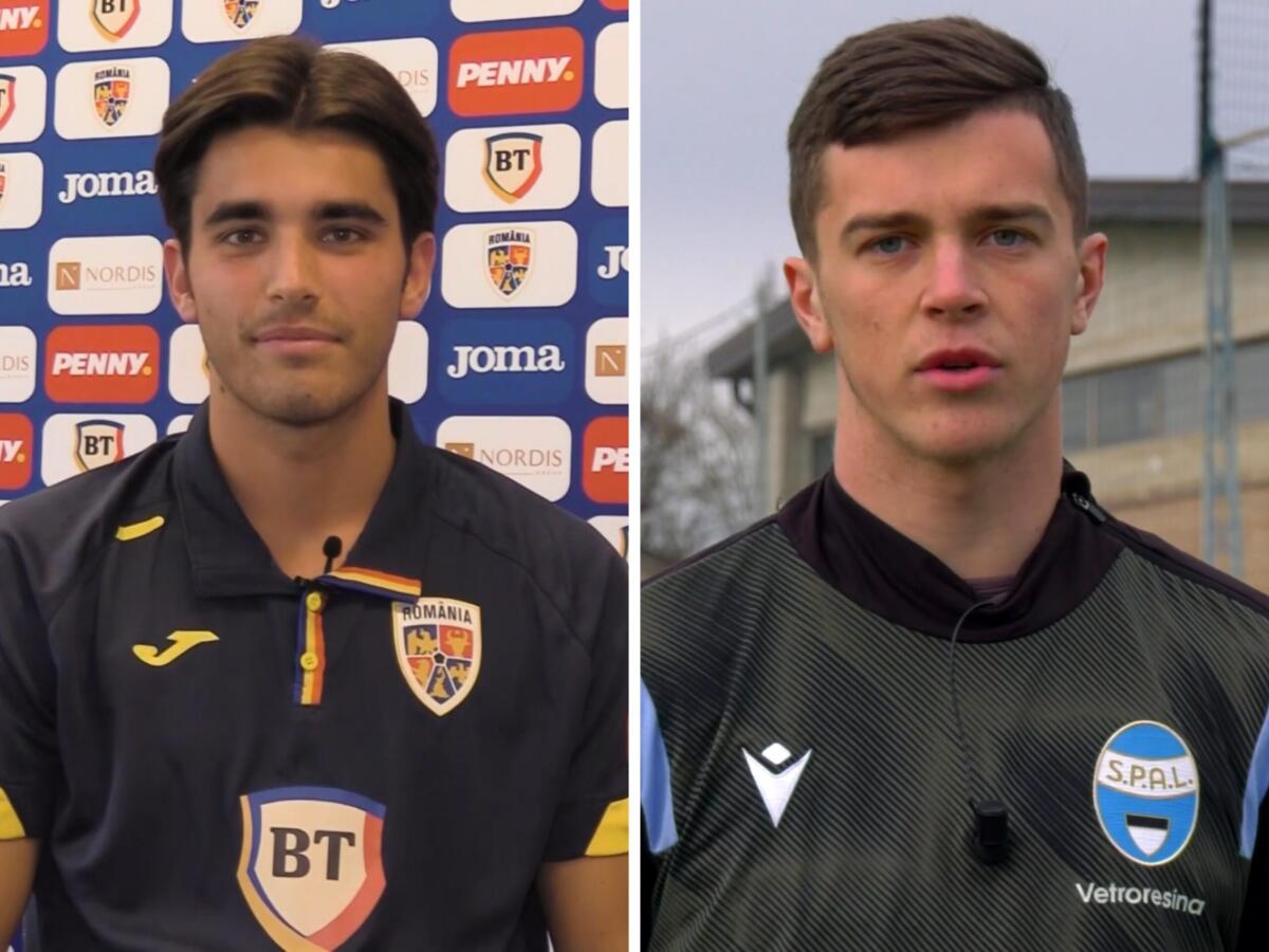 Calciomercato Foggia, si lavora sulle entrate: nel mirino Dutu e Tunjov - Nella foto, da sinistra Dutu (crediti: FRF TV) e Tunjov (crediti: SPAL)