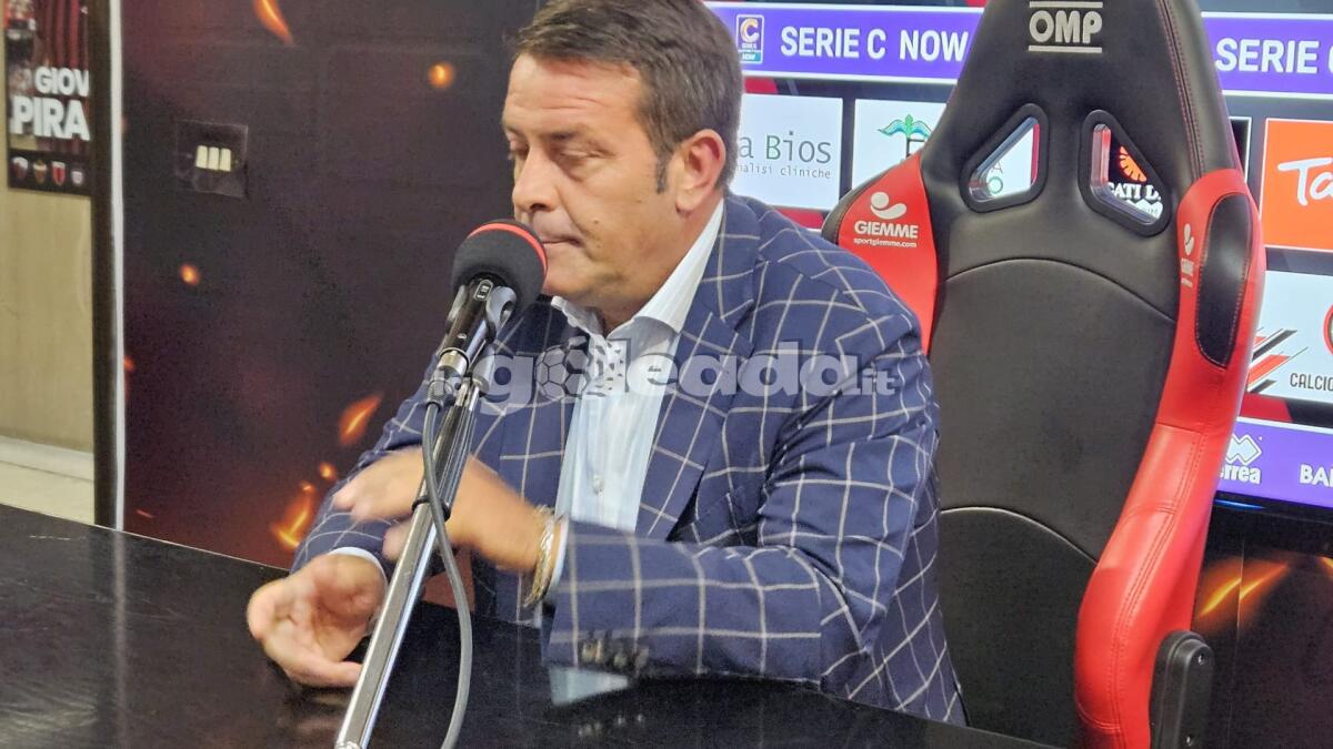 Canonico: "Chi è interessato al Foggia si faccia avanti immediatamente" - Immagine in evidenza: il patron del Foggia, Nicola Canonico - crediti: foto di Mario Mescia/lagoleada.it (RIPRODUZIONE VIETATA)