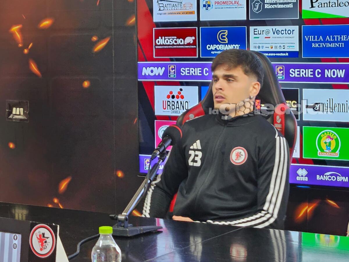 Foggia, Silvestro: "Oggi è mancato il gol. Il rigore era netto" - Immagine in evidenza: Alessandro Silvestro - crediti: foto di Mario Mescia/lagoleada.it (RIPRODUZIONE VIETATA)