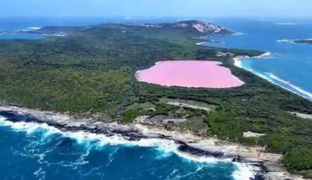 Un lago rosa sta cambiando colore: lo strano fenomeno nel Senegal - Un lago pazzesco in Senegal è in pericolo (YouTube Foto) - www.qrios.it