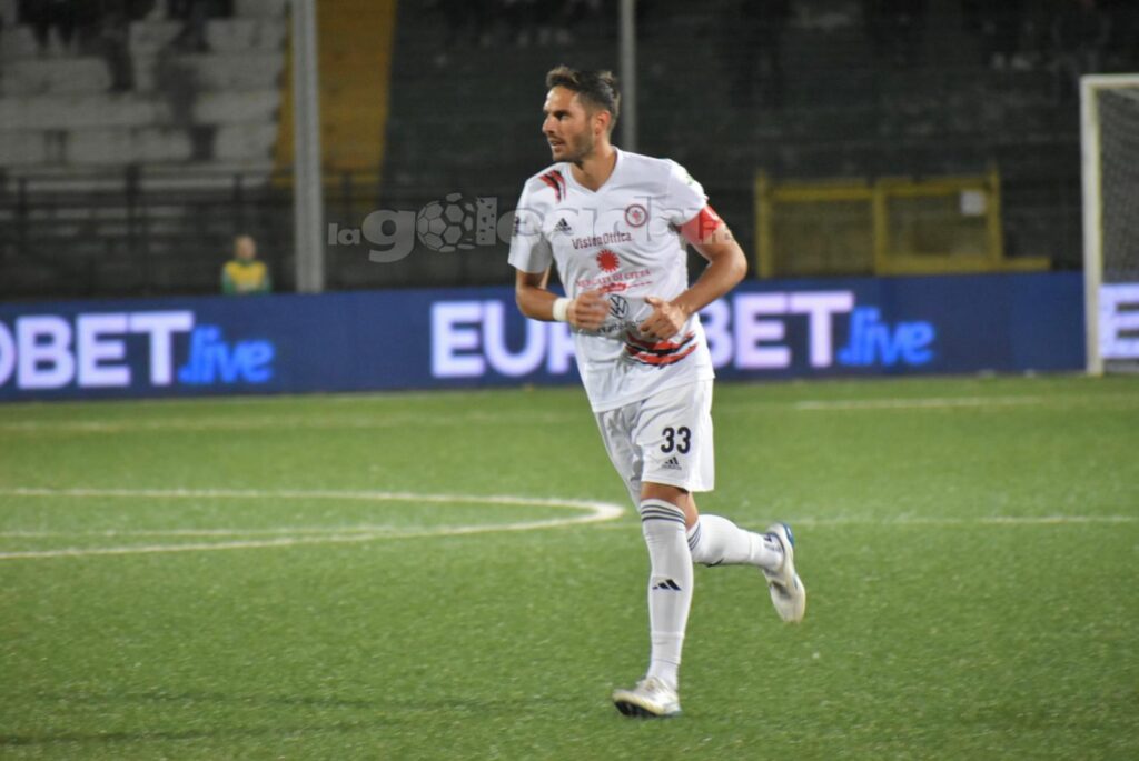 Luigi Carillo durante Avellino-Foggia, crediti: Luigia Spinelli per lagoleada.it (riproduzione vietata)