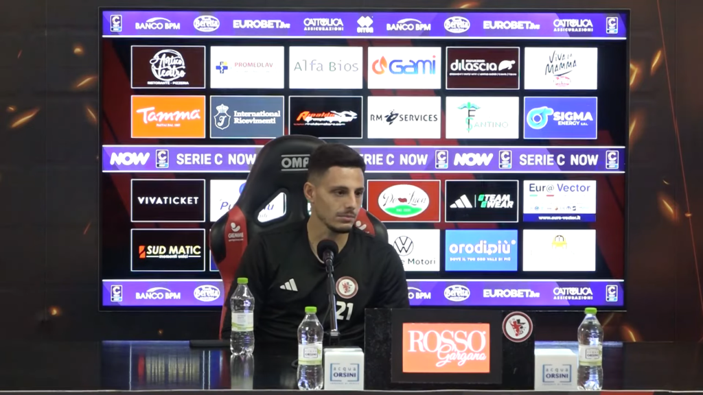 Immagine in evidenza: Vincenzo Millico - crediti foto: canale ufficiale YouTube Calcio Foggia 1920 (frame da video)