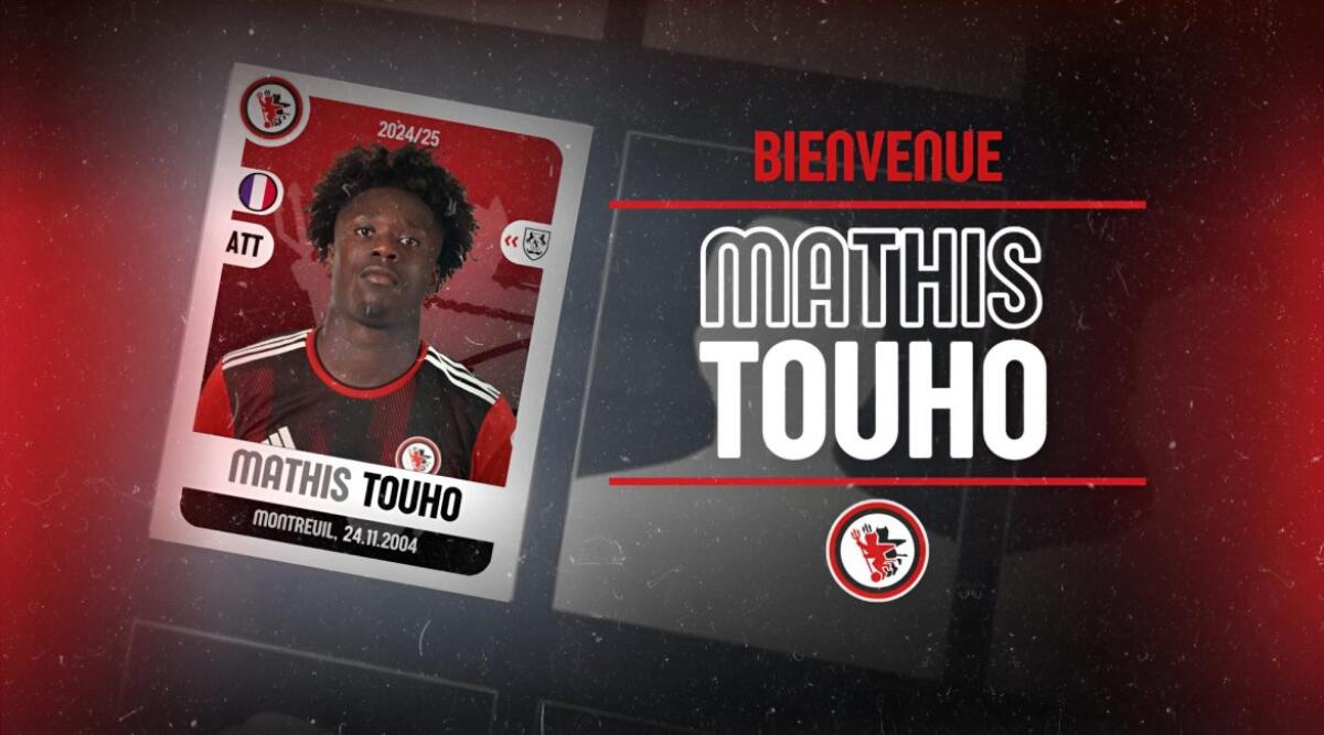 Calciomercato Foggia, UFFICIALE: innesto Touho - Immagine in evidenza: Mathis Touho - crediti foto: sito ufficiale Calcio Foggia 1920