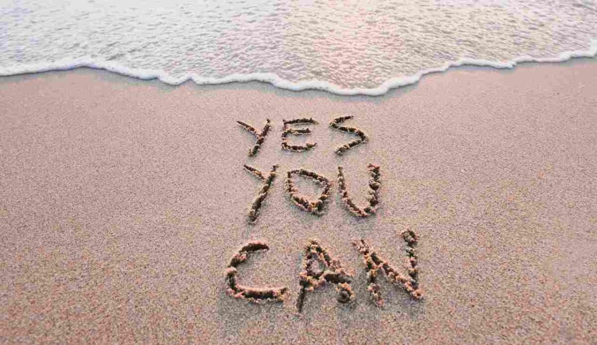 Frasi Motivazionali: ecco quelle che ti aprono la mente - Si, tu puoi! (canva.com) - www.notiziesecche.it