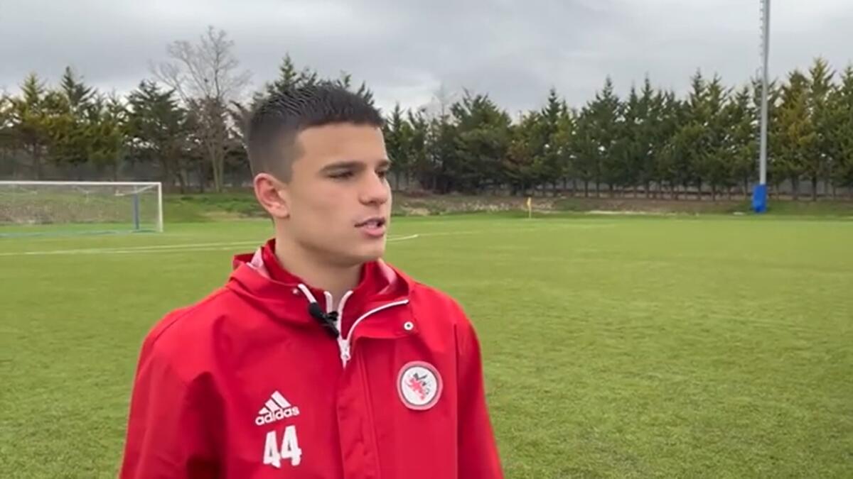 Foggia, brilla Spanò tra le fila della Primavera - Immagine in evidenza: Raffaele Spanò - crediti foto: pagina ufficiale Facebook Calcio Foggia 1920 (frame da video)