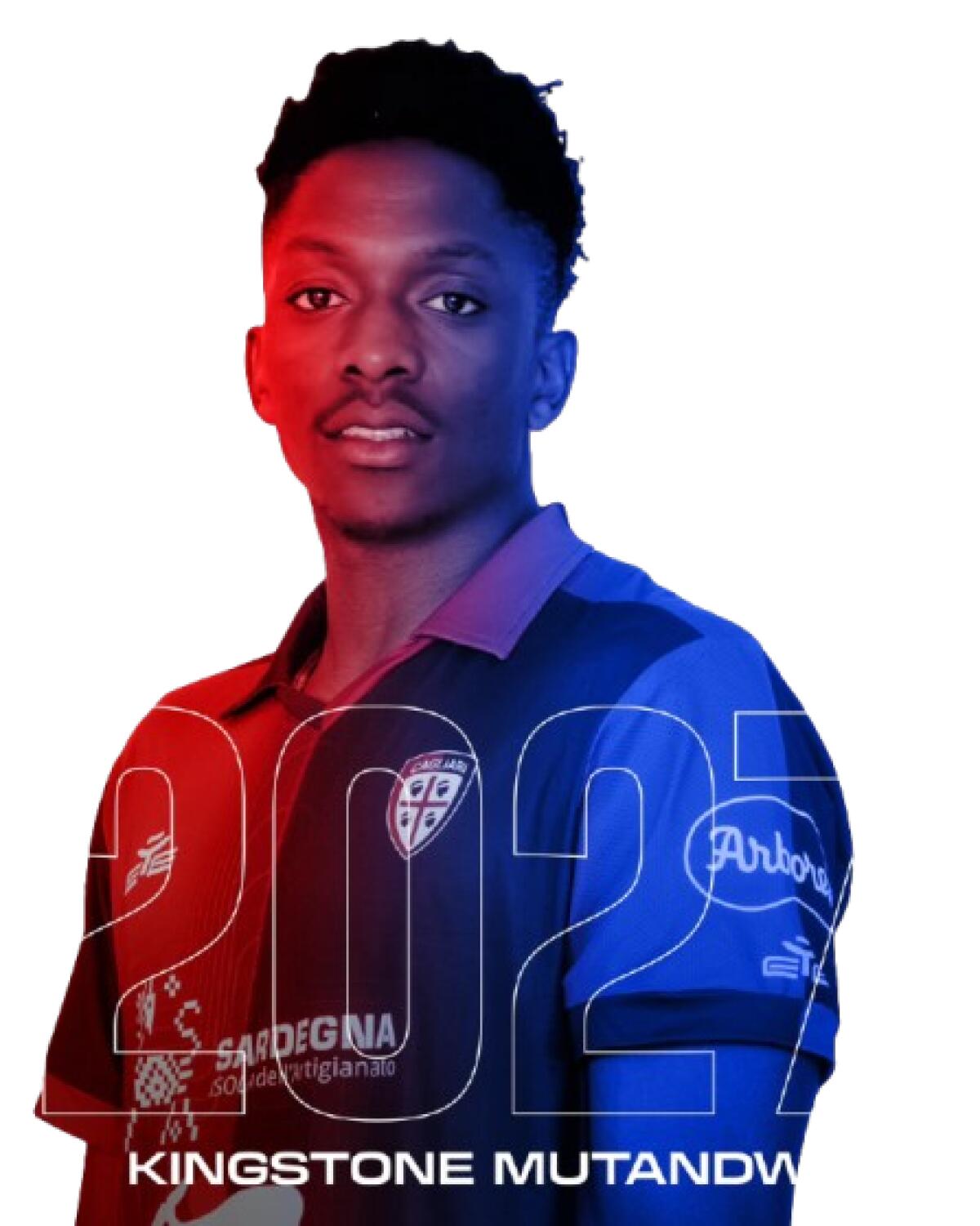 Calciomercato Foggia, si accelera per Mutandwa - Immagine in evidenza: Kingstone Mutandwa - crediti foto: pagina ufficiale Facebook Cagliari Calcio