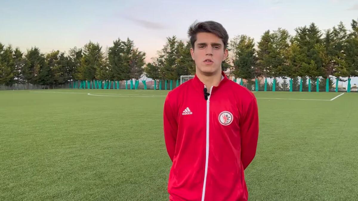 Foggia, Castaldi alla Viareggio Cup con la maglia del Torino - Immagine in evidenza: Giovanni Castaldi - crediti foto: pagina ufficiale Facebook Calcio Foggia 1920 Settore Giovanile e Femminile (frame da video)