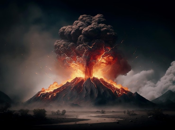Il vulcano che devastò il mondo e lo congelò (123RF Foto) - www.qrios.it