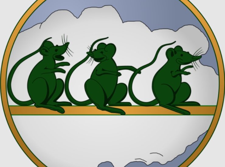 L'insegna con i tre sorci verdi (Flanker - Wikimedia Commons foto) - www.notiziesecche.it