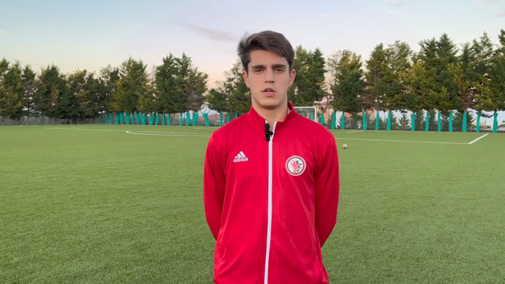 Immagine in evidenza: Giovanni Castaldi - crediti foto: pagina ufficiale Facebook Calcio Foggia 1920 Settore Giovanile e Femminile (frame da video)