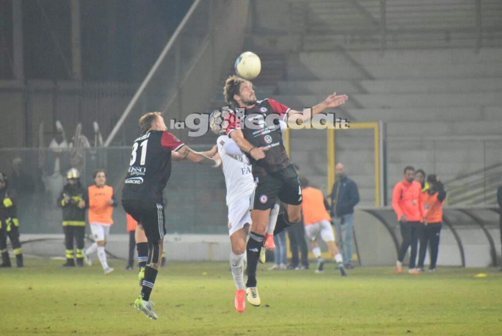 Mazzocco durante Foggia-Taranto (Serie C - girone C 2024/25) - crediti: foto di Luigia Spinelli (RIPRODUZIONE VIETATA)