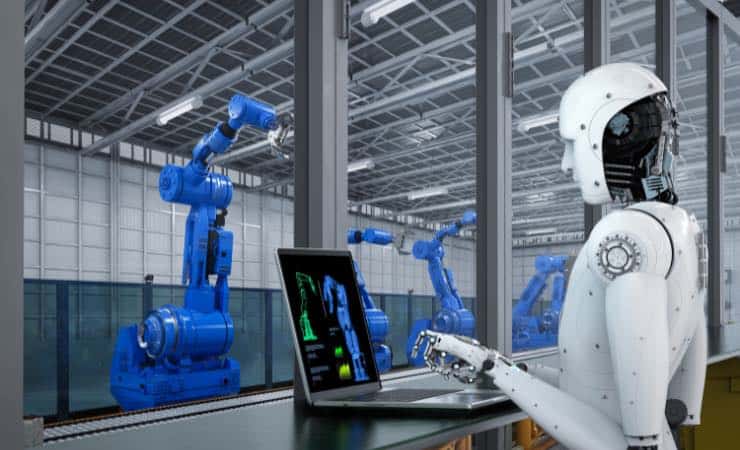 Robot in grado di efficientare il lavoro (Canva) - findbest.it